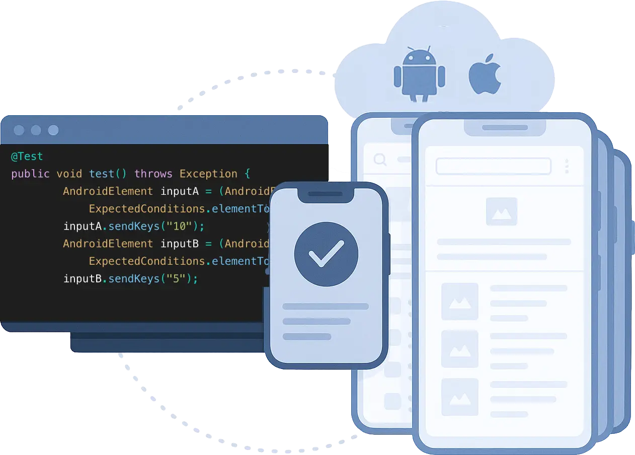Test on real mobile & desktop devices