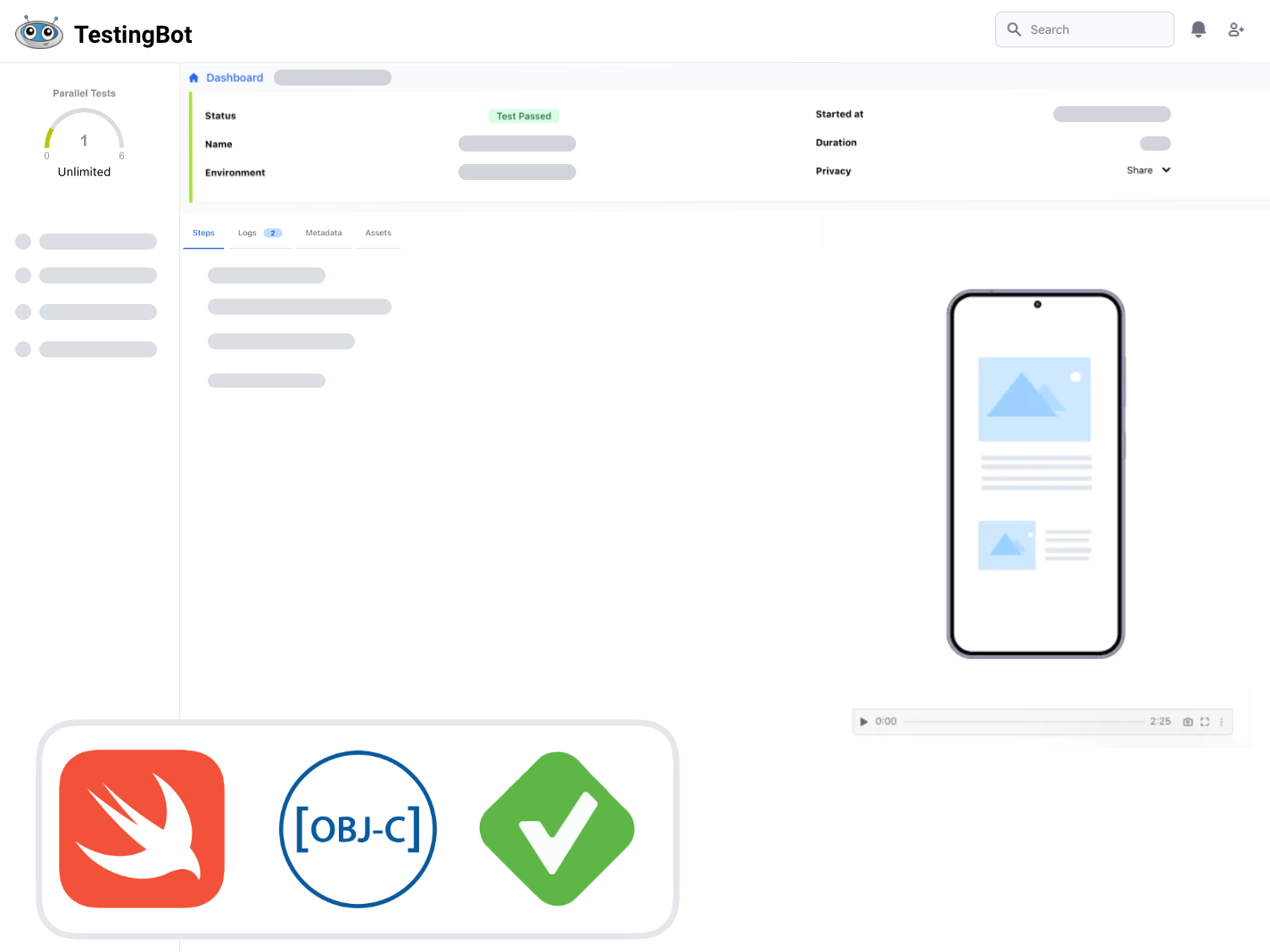 Test iOS apps with Swift and Objective-C