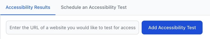 Add Accessibility Test
