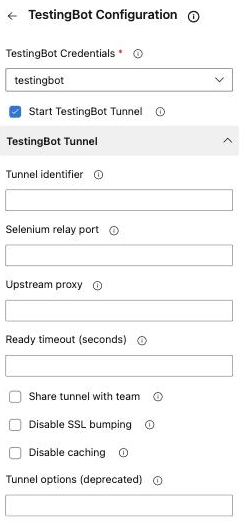 TestingBot enable tunnel