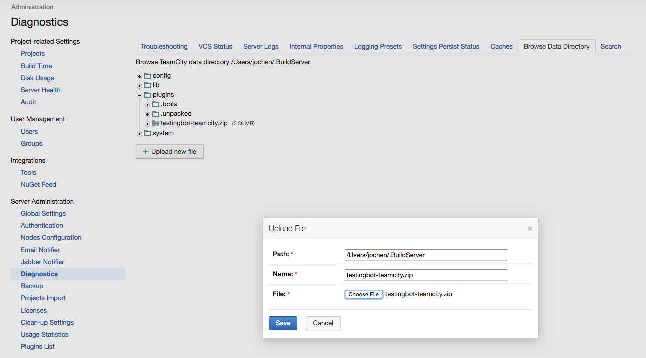 TeamCity integration