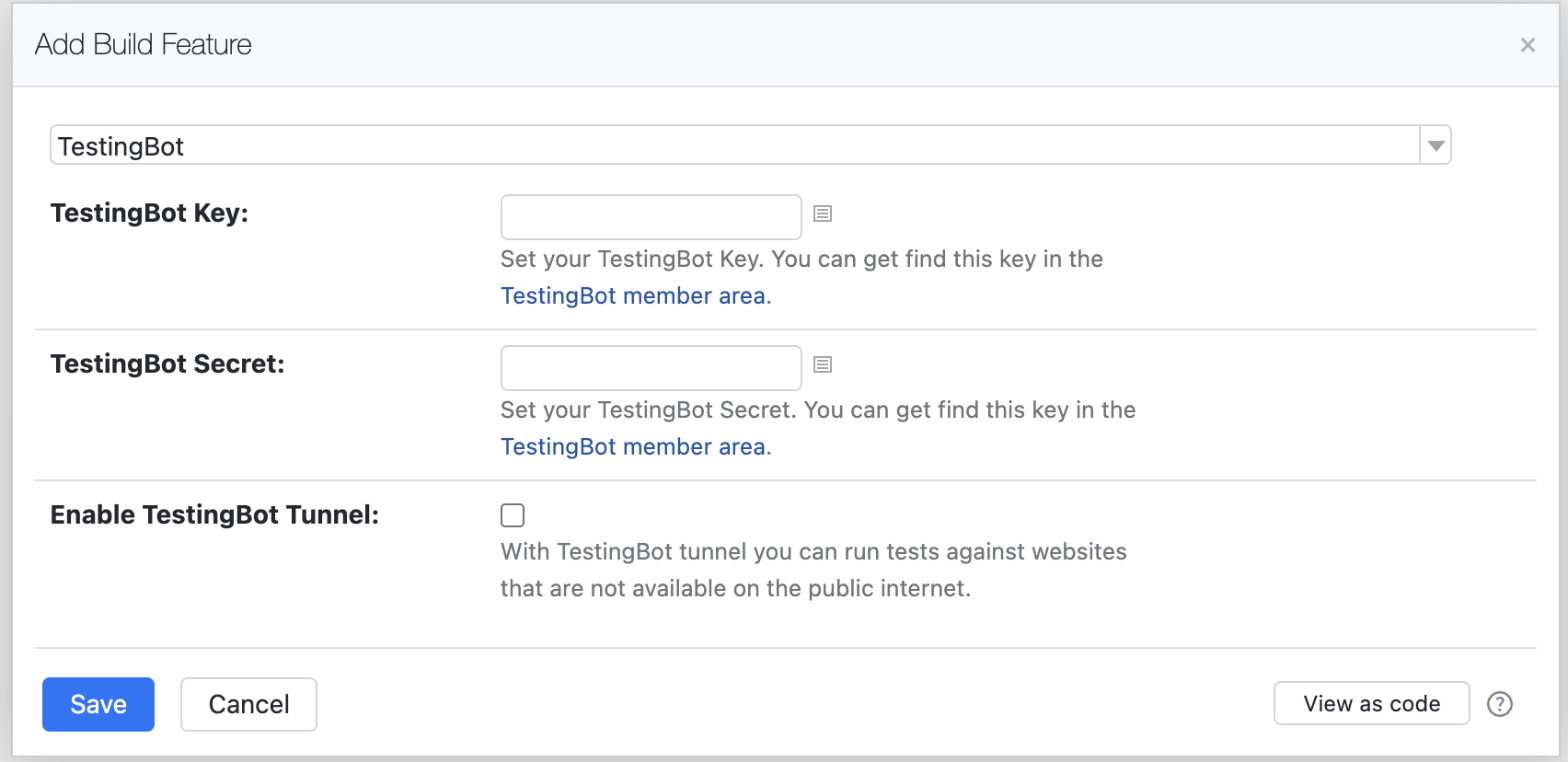 TeamCity integration