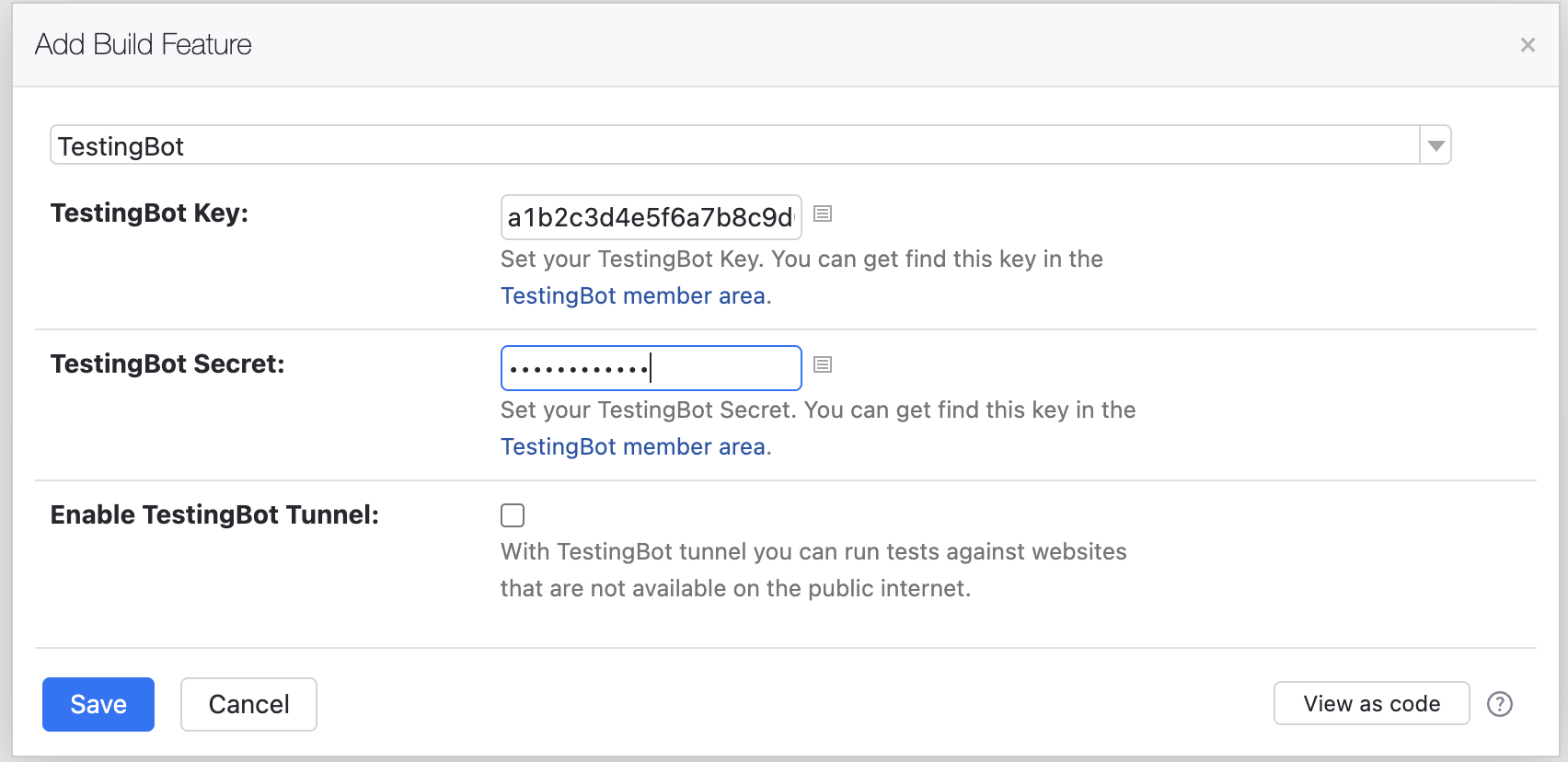 TeamCity integration